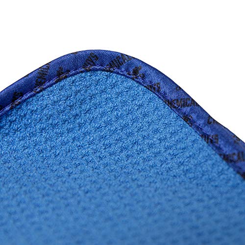 Chemical Guys Waffle Weave Glass Cloth Microfiber Towel, Blue, 24 x 16 - color: Blue, size: 24"x 16"
