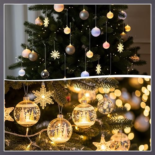 Tatuo 218 Yards/ 654ft Clear Fishing Line 0.25mm Nylon Invisible Thread String for Hanging Christmas Ornaments, Bracelet Making, Sew Hobby, Clear Beading Thread with Bead Needle - size: 0.25mm