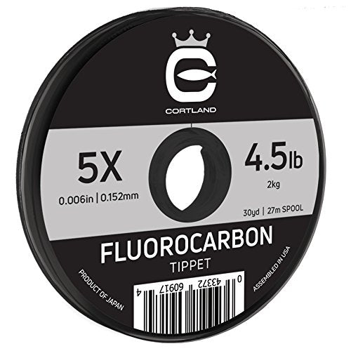 Cortland Fluorocarbon Tippet 30yd - size: 5X - 4.5lb