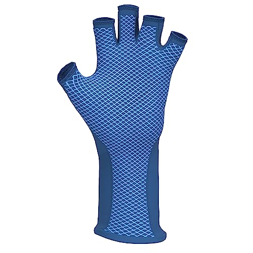 HUK Mens Fingerless,Sun Sleeves - color: Solid - Set Sail, size: Medium-Large