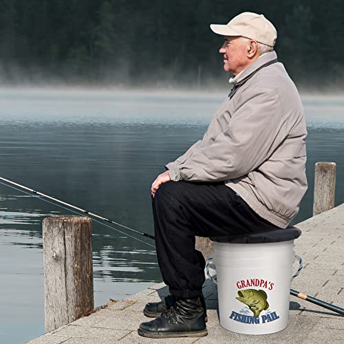 Let's Make Memories Fishing Seated Bucket - Adult - size: Adult, style: Fishing Pail