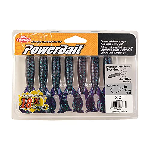 Berkley Classic - color: June Bug, size: 4"