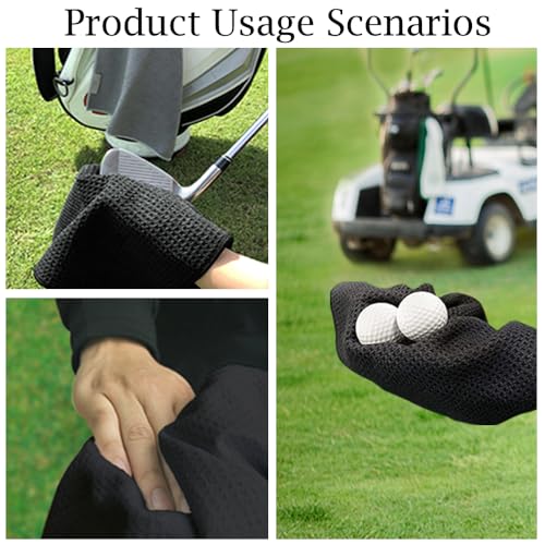 DYJYBMY Whiskey Wedge Brown Printed Golf Towel with Clip, Retro Golf Towel for Men, Anniversary Golfing Gifts for Husband, Retirement Thank You Gifts for Golfing Lover Family Dad Grandfather Uncle - color: Brown01