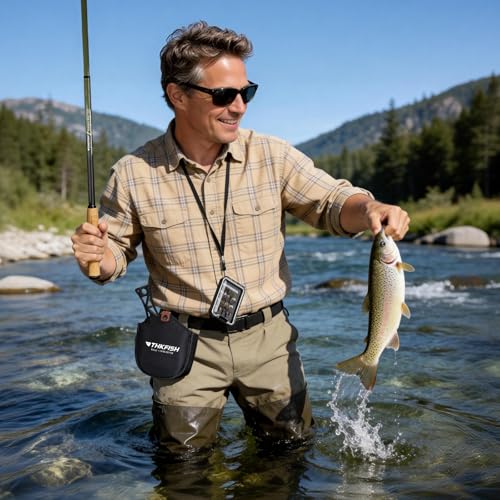 THKFISH Tenkara Fly Fishing Rod Kit 8.7ft/10.6ft/11.6ft 24T Carbon Fiber Telescopic Fly Fishing Combo Kit with Carrying Case Fishing Line and Flyfishing Lure for Streams, Trout, Bass, Salmon - size: 8.7 FT ROD KIT