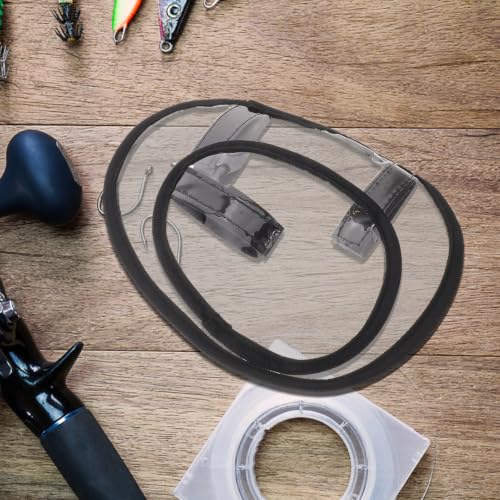 VICASKY Fishing Lure Wraps for Tackle Storage Wraps Pear Shaped 8pcs with Pvc Material, Anti Tangle Compartments and Crack Resistant Hook Protector Pouch in Backpacks and Saltwater Trips