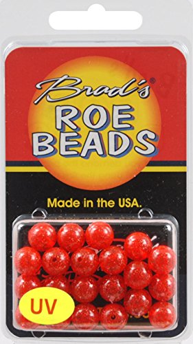 Brad's Roe Beads - color: Black Widow, size: 10mm