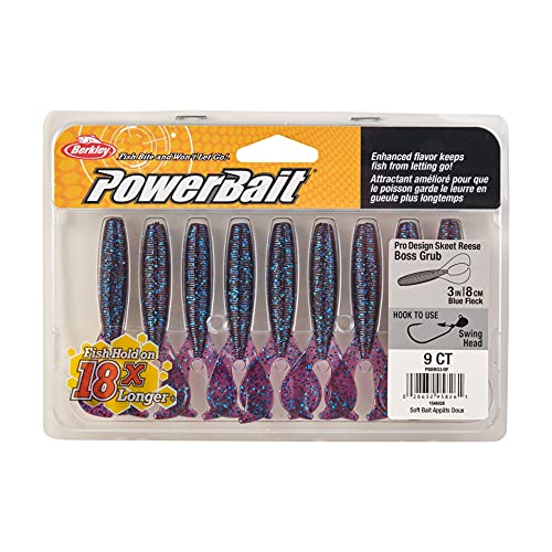 Berkley Classic - color: Blue Fleck, size: 3"