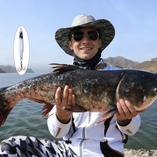 Saltwater Fishing Lures Fishing Jigs Fishing Spoons for Bluefish, Striped bass, Mackerel, Pompano