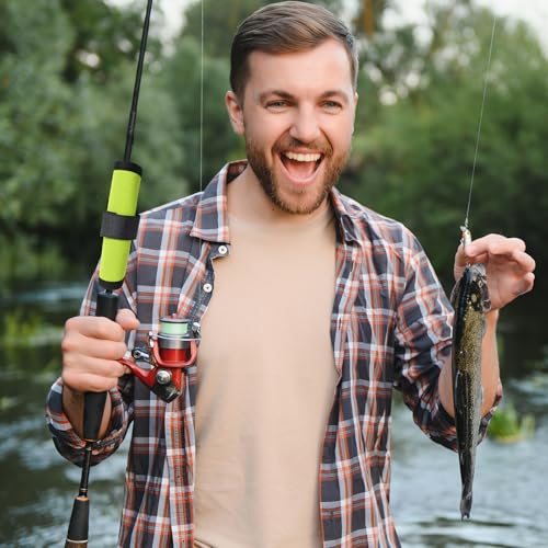 8 Pack Fishing Lure Covers,Lure Wraps for Fishing Rod,Fishing Hook Bait Covers - color: Lemon Green