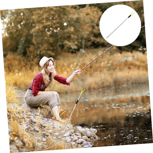 Fishing Rod Holders 4 Pack Sand Spike Trident Boat Pole Holder Ground Fishing Rod Lightweight Random