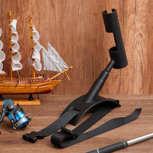 2 Pcs Fishing Rod Holder Fishing Float Tube for Inflatable Buoy Marine Boat Yacht Securing Adjusting Accessories, for Floats Smaller Than 14'' in Diameter