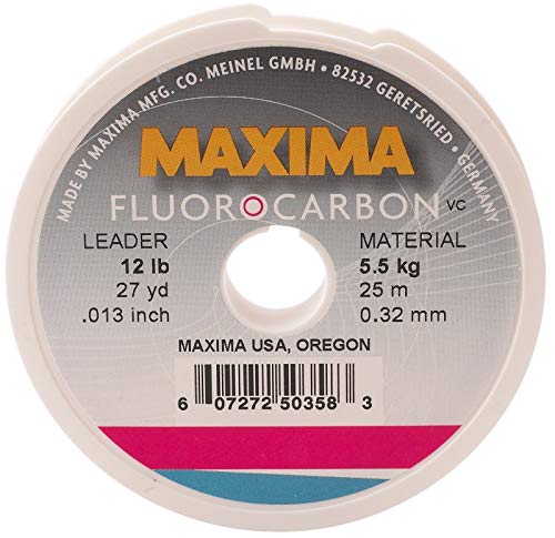 Maxima Fishing Line Leader Wheel, Fluorocarbon - style: Fluorocarbon, 10-pound, 27-yard