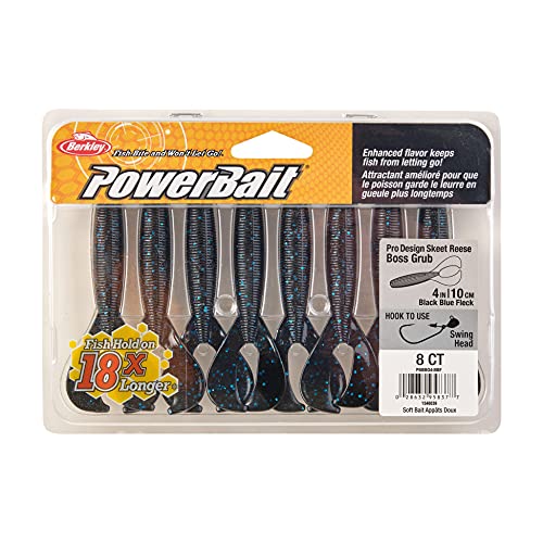Berkley Classic - color: Black Blue Fleck, size: 4"
