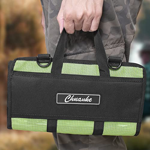 Lure Bag 6 Pocket PVC Protective Cover Durable Fishing Bag Trolling Lure Tackle Box - size: Medium