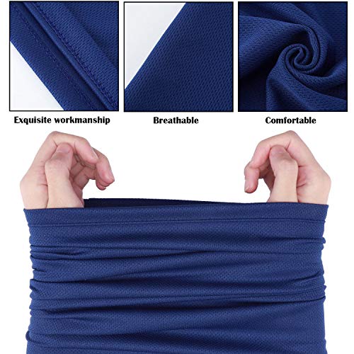 Geyoga Summer UV Protection Cooling Neck Gaiter | Sunscreen Breathable Face Scarf Bandana Mask Neck Gaiter for Outdoor Fishing Hiking Camping - color: Mixed Colors