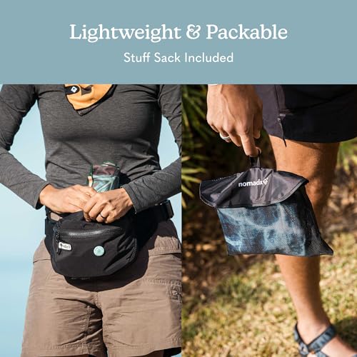 Nomadix Ultralight Towel - Quick Dry & Super Lightweight - Perfect As A Pack Towel to Save On Space - Made with Recycled Materials - Switchback Multi - 30x54 - color: Switchback Multi