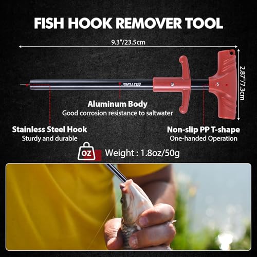 Goture Fishing Tool Kit,Fishing Pliers,Fillet Knife with Sheath,Fish Lip Gripper,Fish Hook Remover,Lanyard,Line Scissors,Sharpener,Stainless Steel Soap,Saltwater Gear Kit,Red/Pink,Gifts for Men/Women - color: A4:10pcs Fishing Tool Kit