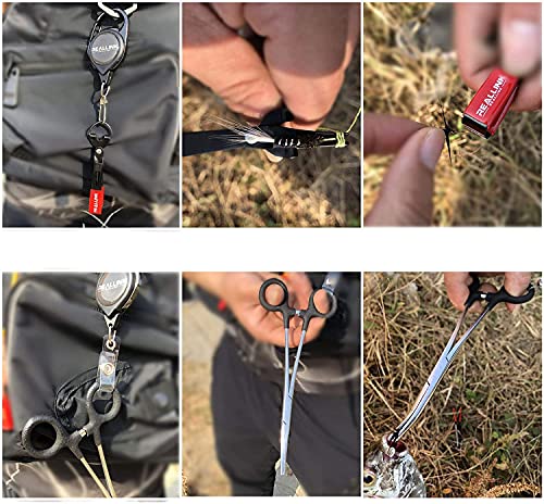 Fly Fishing Tools Kit and Accessories Combo Kits, Fishing Quick Nail Knot Tying Tool, Hook Remover Forceps and Pliers, Stainless Steel Salmon and Trout Multiple Fishing Set Gear Tool Assortment - style: 9 in 1 Combo