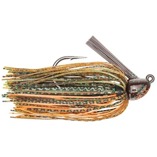 Strike King Hack Attack Heavy Cover Jig Bait - color: Sexy Craw, size: 3/8 oz