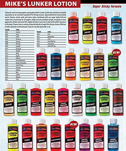 Atlas Mike's Lunker Lotion - color: Blue, style: Regular