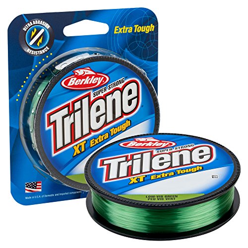 Berkley Trilene XT Monofilament Fishing Line - color: Low-Vis Green, size: 300 yd, style: 12 Pounds