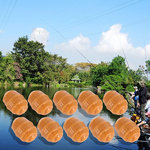 VGEBY Fishing Baits Soft Carp Fishing Floating Artificial Nut Baits Terminal Tackle Pellets (#3-30 pcs) Bait Supplies