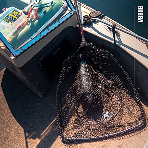 BUBBA Landing Nets with Corrosion Resistant Construction, Non-Slip Grip Handle and Carbon Fiber Shafts for Fishing, Angling, Boating and Outdoors - style: 20 Inch