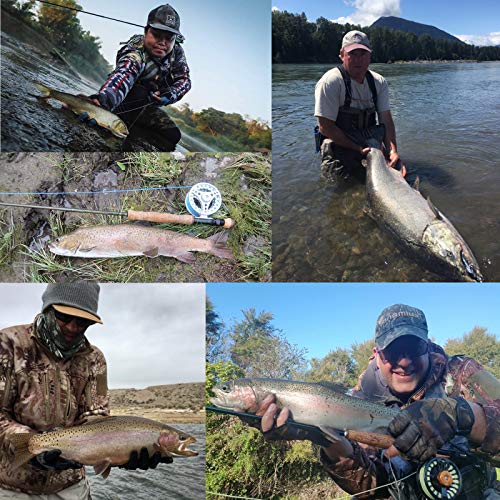 M MAXIMUMCATCH Maxcatch Alltime Travel Fishing Rod-Ultra Compact for Backpacking 8-Piece 9ft with Rod Tube (Size: 5/6/8wt) - color: Alltime Rod, size: 9' 5wt 8pcs