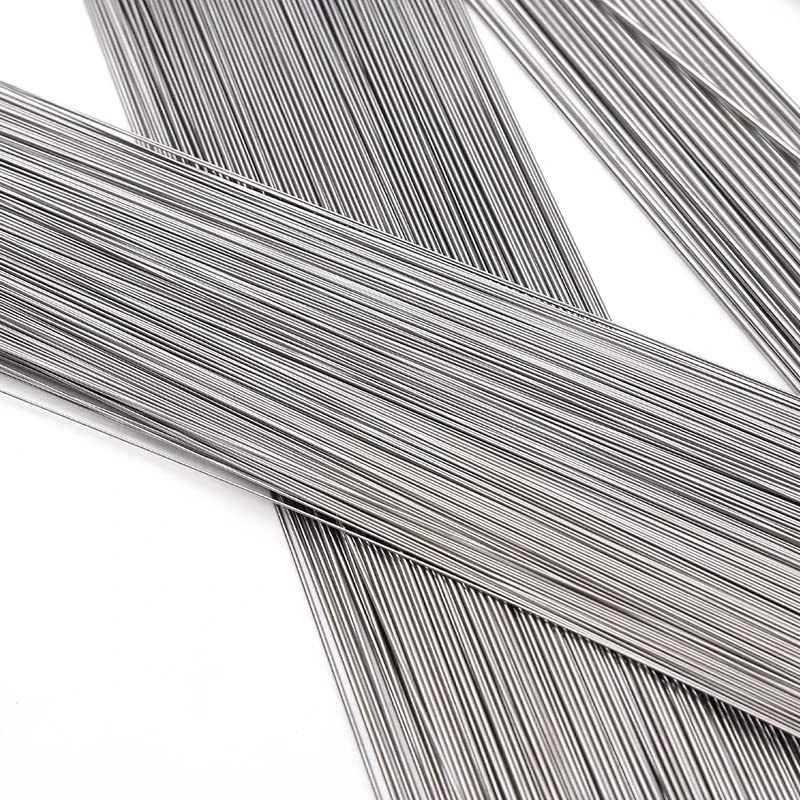 25PCS 40CM 15.7" Stainless Steel Spring Wire Hard Full Straight 2.0mm Fishing Accessories - size: 2.0mm