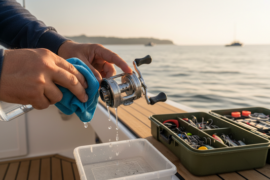 The Saltwater Reel Rescue: A Step-by-Step Guide to Cleaning Your Baitcaster
