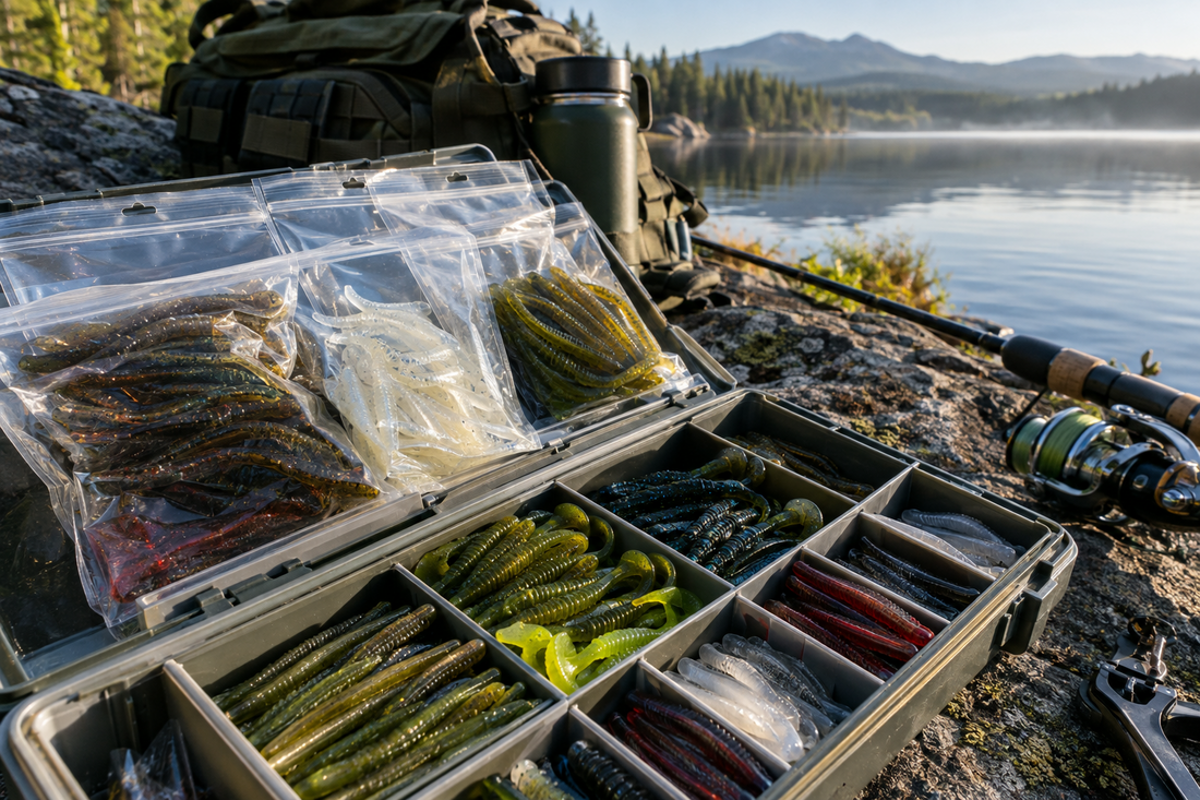 How to Store Soft Plastic Lures Without Ruining Them