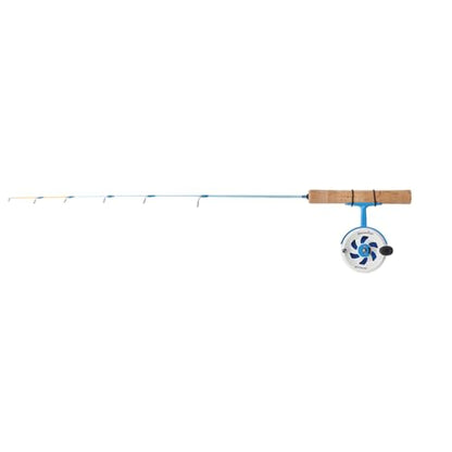 Shakespeare Glacier Drop Inline Ice Fishing Reel and Rod Combo