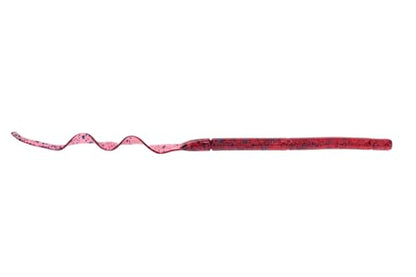 Strike King KVD Zeus Worm Fishing Lure, Soft Plastic Worm, Perfect Plastics Pouring System, Swimming Action, Coffee Scent, 7-Pack - color: Plum