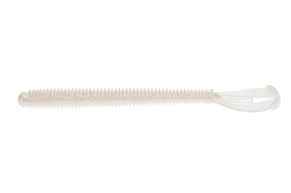 Strike King Rage Twin Tail Menace Worm Soft Bait Fishing Lure, 6", 2 Rage Flange Tails - color: Pearl