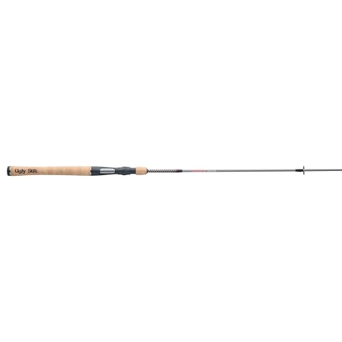 Ugly Stik Elite Spinning Fishing Rod - size: 6'6" - Ultra Light - 2pc, style: New Model