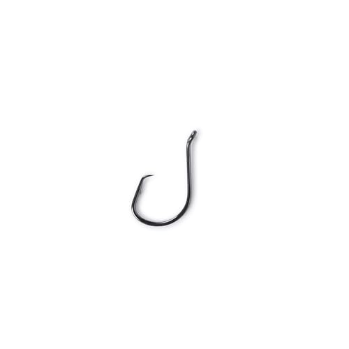 UMT - 100 Pack Inline Fishing Circle Hooks Sizes 4/0 6/0 8/0 Black Nickel High Carbon Steel Superior Terminal Tackle Saltwater and Freshwater - size: 6/0 - 100pcs