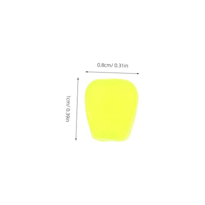 BESTonZON 150pcs Soft Silicone Floating Fake Corn Fishing Lures Baits, Simulation Carp Trout Bait Set with Yellow, Fluorescent Green, and Red for Freshwater Angling