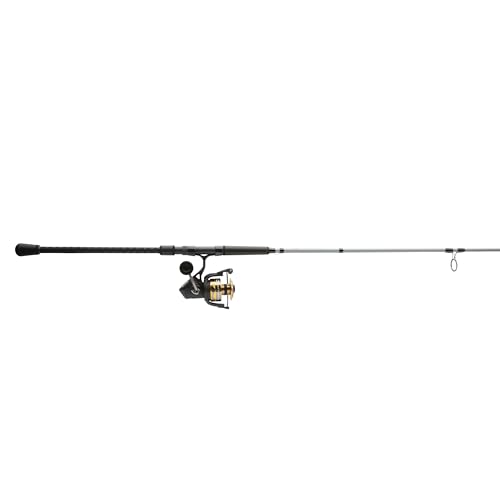 Penn Battle IV Spinning Reel and Fishing Rod Combo - size: 6000 Size Reel - 9' - Medium Heavy - 2pc, style: Battle IV Le