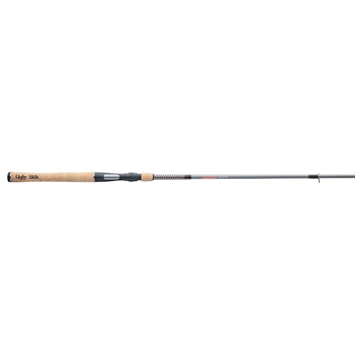 Ugly Stik Elite Spinning Fishing Rod - size: 7' - Medium Light - 1pc, style: New Model