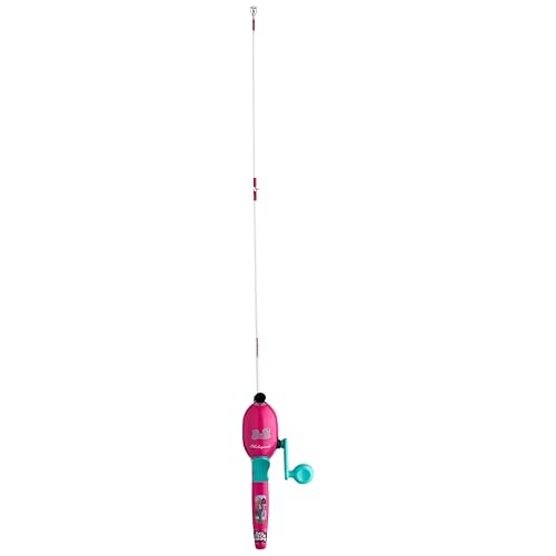 Shakespeare Youth Fishing Reel and Rod Combo - color: Mattel Barbie Beginner