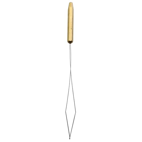 Fly Fishing Lure Making Kit Threader Hair Hook Tying Tool Copper Threader Fly Tying Winding Needle