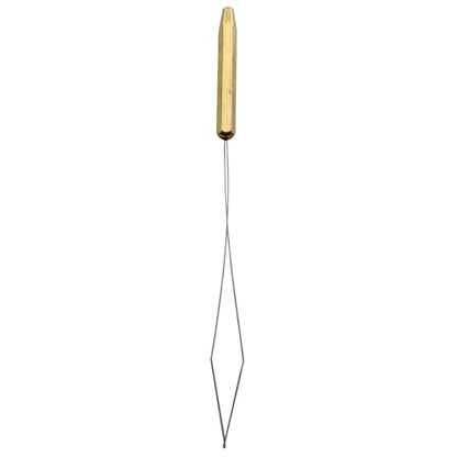 Fly Fishing Lure Making Kit Threader Hair Hook Tying Tool Copper Threader Fly Tying Winding Needle