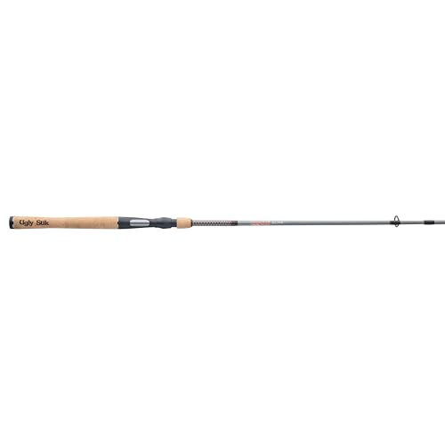 Ugly Stik Elite Spinning Fishing Rod - size: 6' - Medium - 2pc, style: New Model