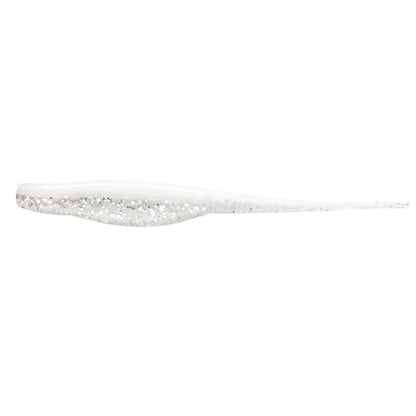 Strike King Mach Skooler Fishing Lure, Soft Plastic Jerkbait, Heavily Salted, Sleek Design, Erratic Action - color: MACH Flash, size: 5"