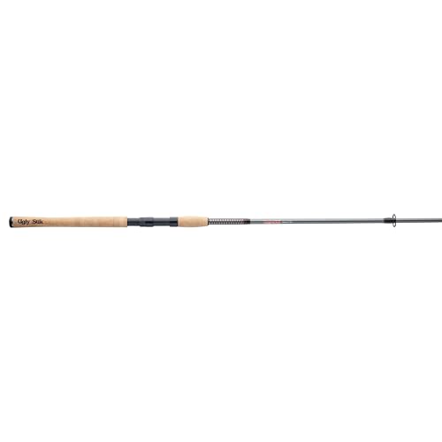 Ugly Stik Elite Salmon/Steelhead Spinning Fishing Rod - size: 9' - Medium Heavy - 2pc, style: New Model