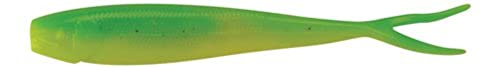 Berkley Gulp! Minnow Fishing Soft Bait - color: Green Chartreuse, size: 4"