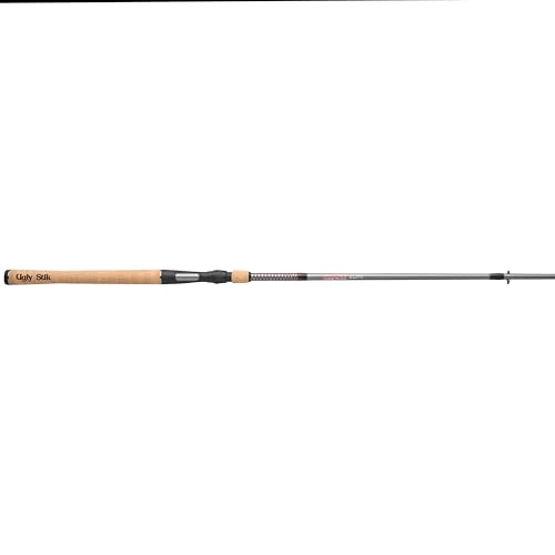 Ugly Stik Elite Spinning Fishing Rod - size: 7'6" - Medium Light - 1pc, style: New Model