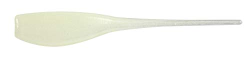 Bobby Garland Mo' Glo 2-Inch Baby Shad Glow-in-The-Dark Soft Plastic Fishing Lure, 18 per Pack - color: Ghost, size: 2"