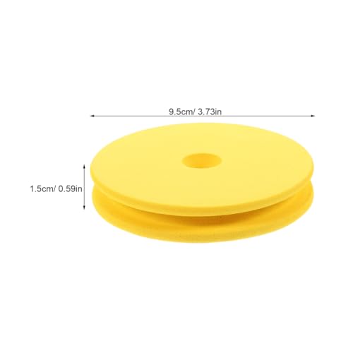 10pcs 3.95 Inch Large Fishing Spool Line Holder Spool for Fishing Rig Sturdy Foam Material Easy to Use Storage for Random