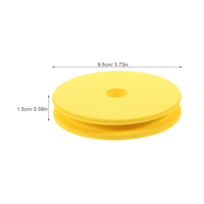 10pcs 3.95 Inch Large Fishing Spool Line Holder Spool for Fishing Rig Sturdy Foam Material Easy to Use Storage for Random